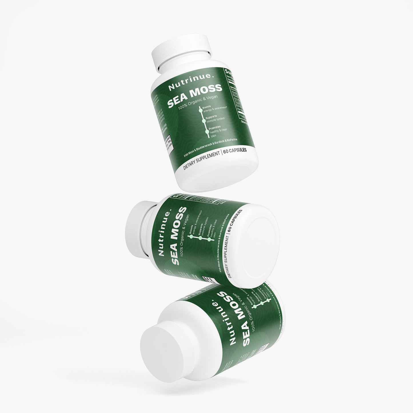 100% Organic Sea Moss Capsules