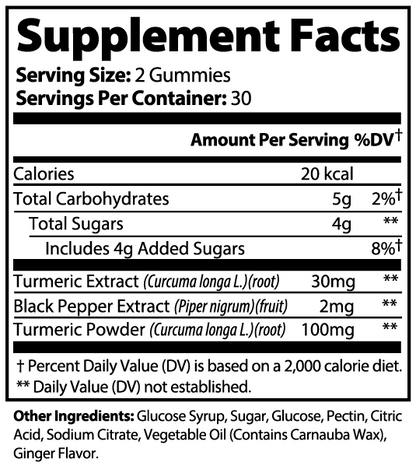 Turmeric - Infammatory Response Gummies